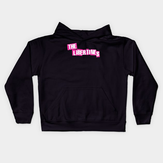 The Libertines Pink Kids Hoodie by BAYU SARITEM